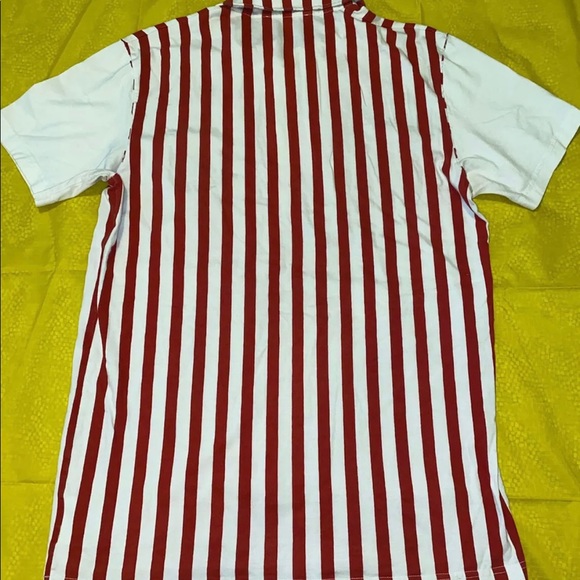 Ultra SexyDolce and Gabbana striped Polo White Black Red size 50(Medium) - Picture 4 of 5